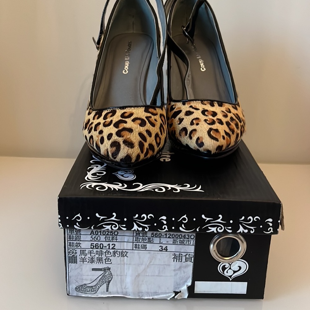 Leopard heels - Picture 3 of 9